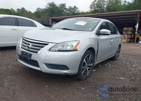 2015 Nissan Sentra S z USA, uszkodzony, nr VIN 3N1AB7APXFY374460